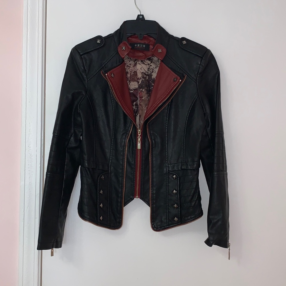 Leather jacket
